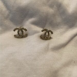 Fashion Elegant Gold-Tone Stud Earrings